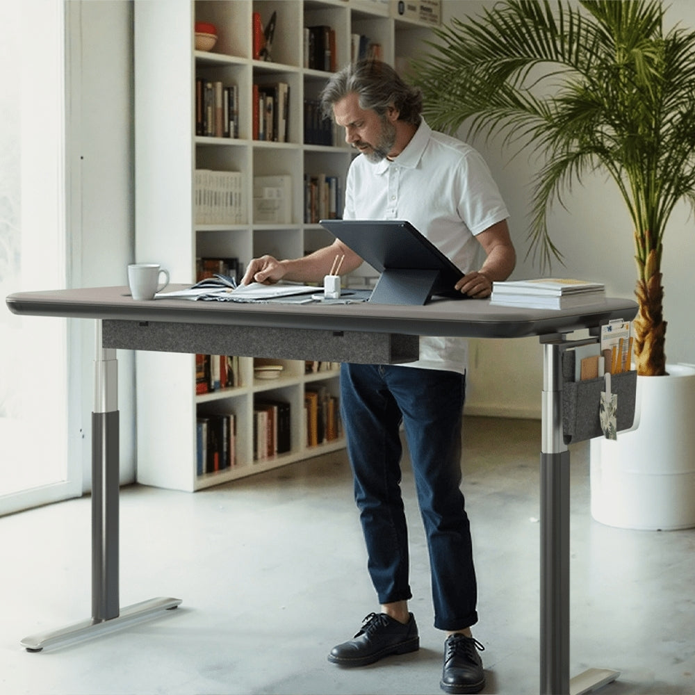 Elevate Your Workspace: Refined Standing Desk for Seamless Living