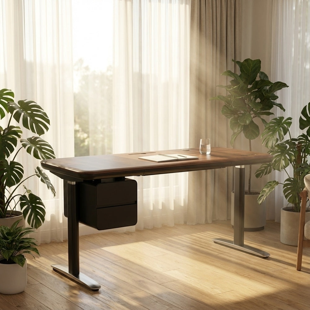 Elevate Your Workspace: Refined Standing Desk for Seamless Living